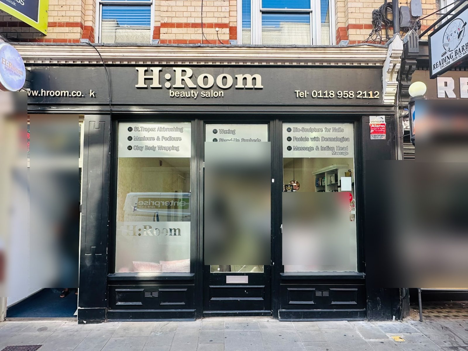Before — the previous frontage
