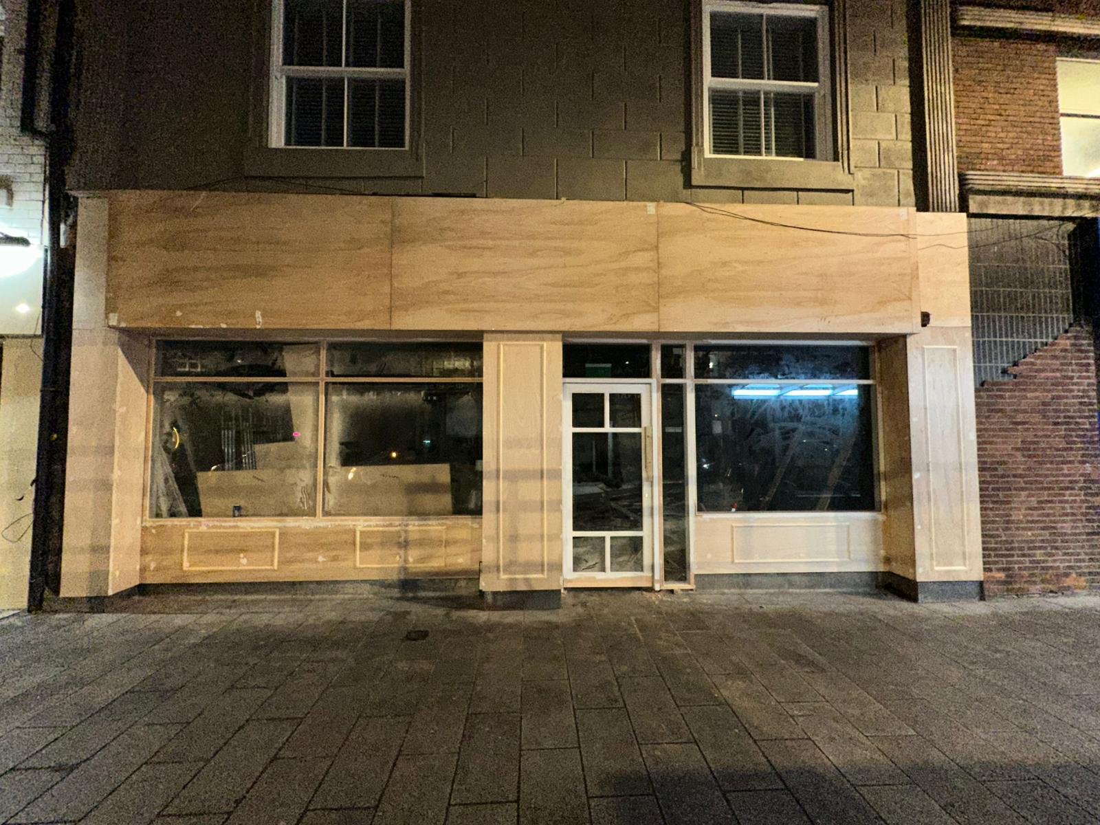 Aluminium Shopfronts project