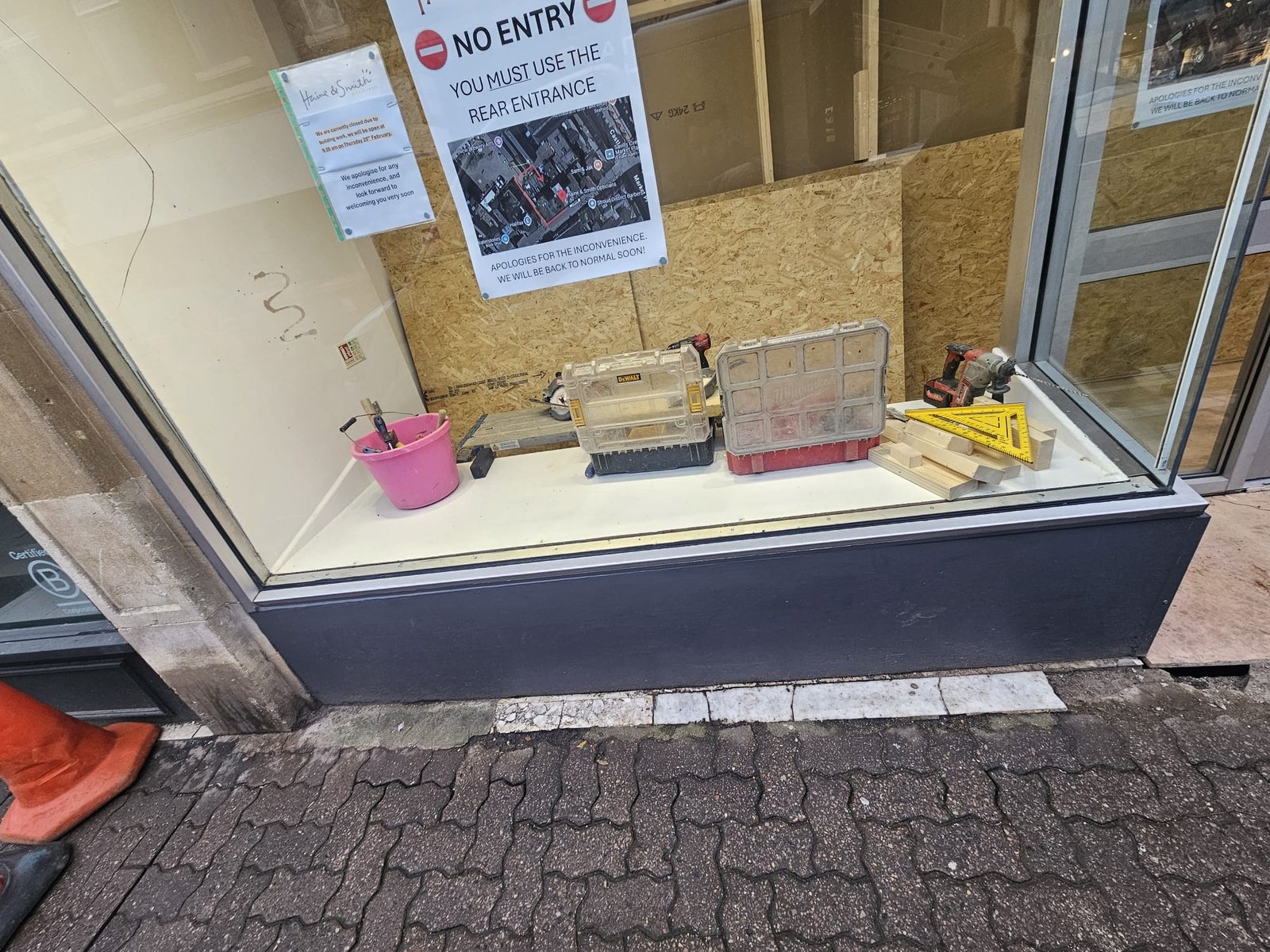 Emergency Boarding Up project